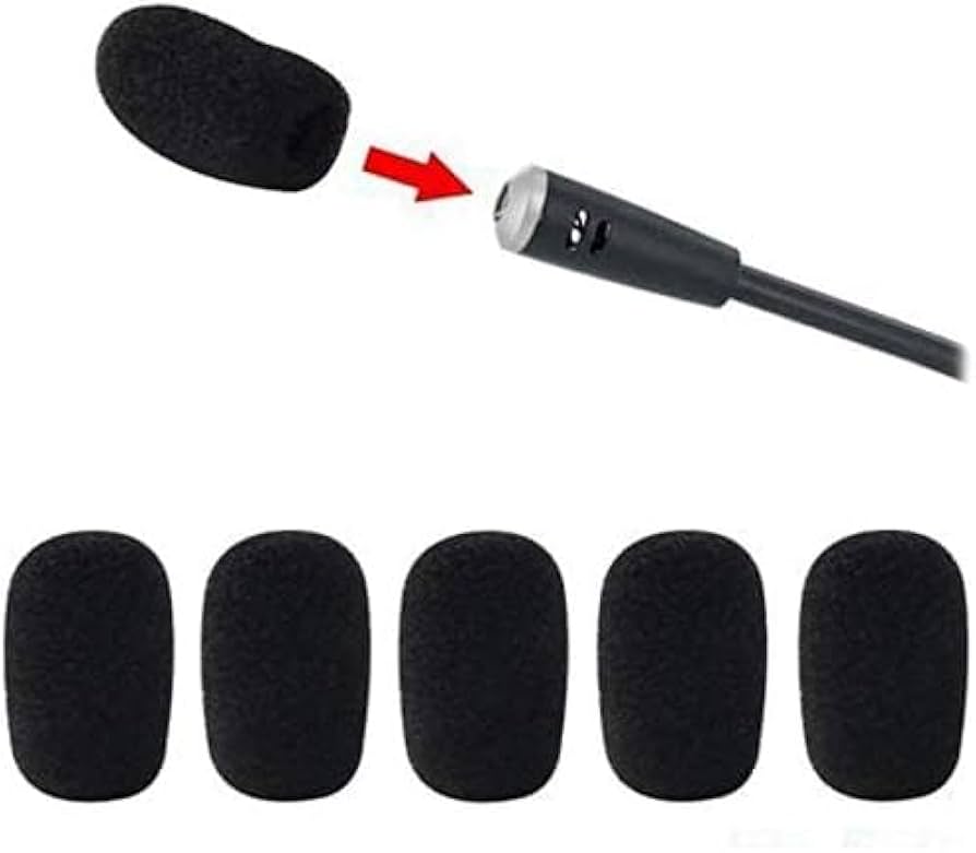 マイクのカバー Amazon.co.jp: 全長4.8㎝ ヘッドセット インカム マイク風防