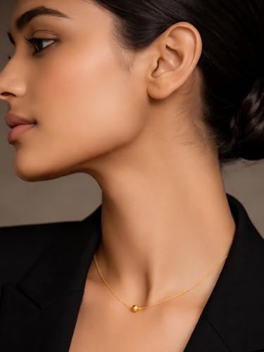 Image of Rubans Demi Fine Stainless Steel Pendant Chain Daily Gift for Women & Girls