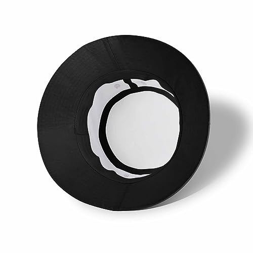 Bucket Hats black white tie dye summer sun cap miniatura 6