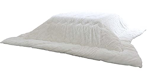 こたつ布団 長方形 185 235 薄がけ あったか マイクロファイバー ふわふわ 無地 コタツ布団 (185x235, ファーアイボリー)