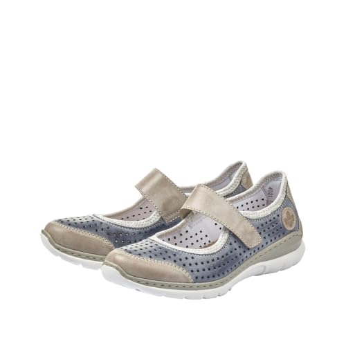 Rieker L32B5 Nikita Slip-On Women's Shoes - Lightweight Mary Janes with Adjustable Strap and Premium Cushioning Footbed - Comfort and Support for All-Day Wear2