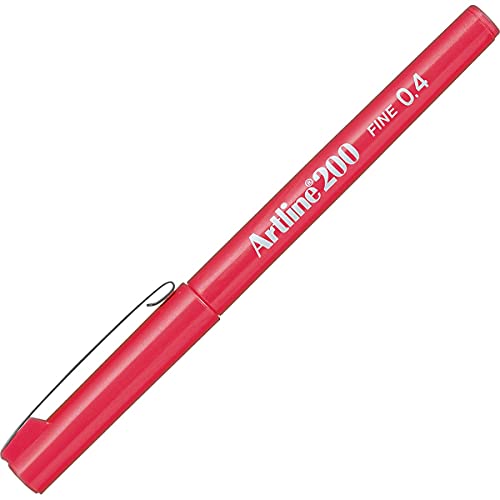 Caneta Hidrográfica 0.4mm, Tilibra, EK-200 Artline, 8 Cores