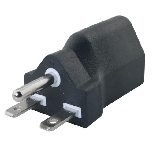 DGBRSM 6-15P to 5-15R Electrical Converter Plug 3-Pin, 110-250v, 10A Power Adapter