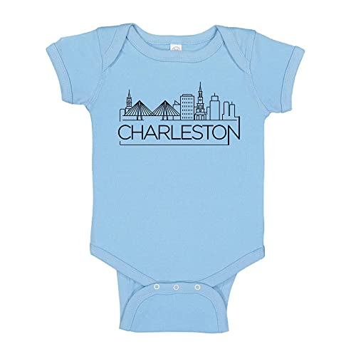Skyline Charleston South Carolina Baby Infant Bodysuit