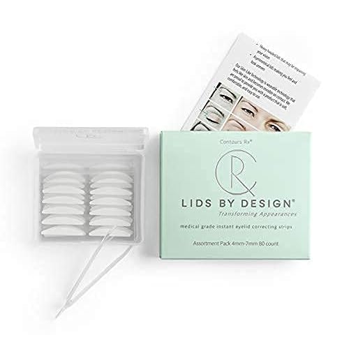 Contours Rx LIDS BY DESIGN Augenlid-Korrekturstreifen, 8 mm, 80 Stück