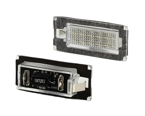 Luces LED matricula Canbus 18SMD anti error de alta potencia para Lancia Musa y Ypsilon