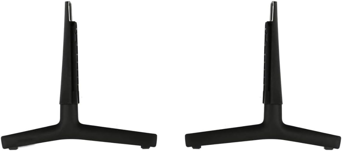 Factory Part - Legs Base Stands Compatible with Samsung Smart TV Models: UN43DU8000BXZA, UN43DU8000DXZA, and UN43DU8000FXZA
