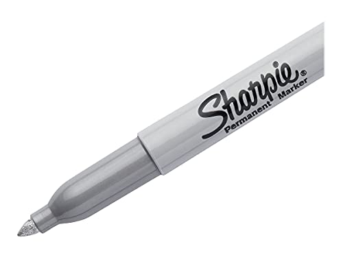Sharpie 1829202 Sharpie Metallic Markers, Fine Pt, 2 Color/Pk, Gold/Silver #TOP3