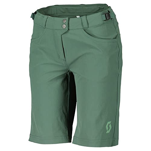 SCOTT Trail Flow Damen Fahrrad Short Hose kurz (Inkl. Innenhose) mud grün...