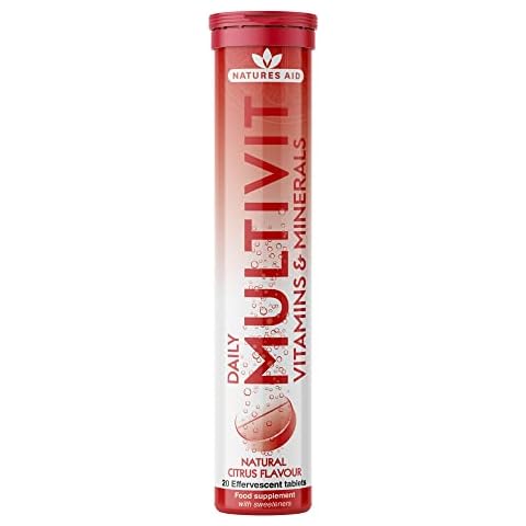 Natures Aid Daily Multivitamin Effervescent Tablets Cover