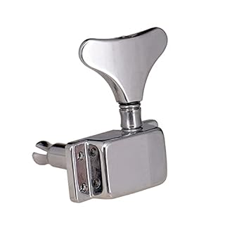 ZYZYZY Tuner Mécanique Tête 8 Pièces 4L4R Accordeurs De Basse Chevilles De Réglage Têtes De Machine pour Pièces De Basse… – Image 7