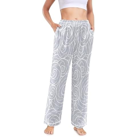 Pantalon de pyjama en soie Yuiboo Cover