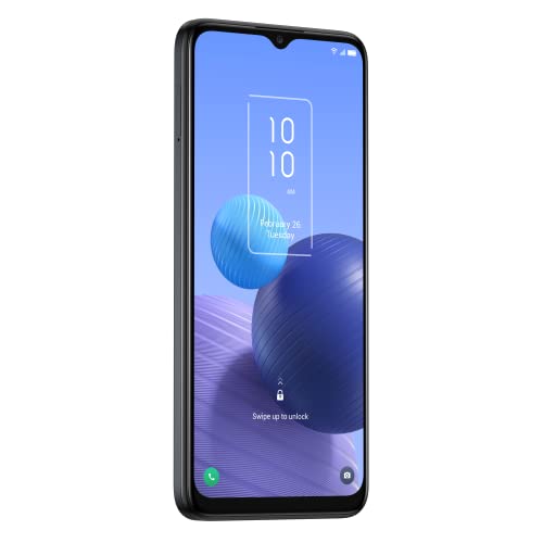 TCL 408 Smartphone 6,6" HD+, 4GB/64GB, 50MP Kamera, Grå