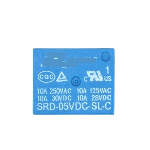 Relé T73 5V SRD-05VDC-SL-C con conmutación eficiente de 5 pines para PCB 3