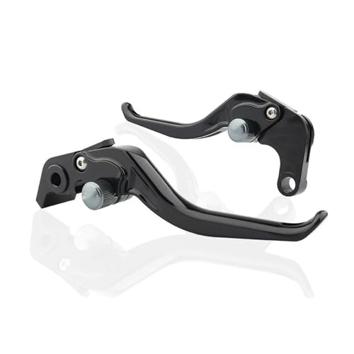 JINCANXIANG para YZF R1 2009-2014 YZFR1 YZF-R1 2010 2011 2012 Accesorios De Motocicleta Juego De Manijas De Palanca De Embrague De Freno Cortas(Black D)