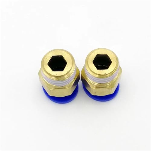 Racores neumáticos macho BSPT PC6-01 para manguera de aire 5