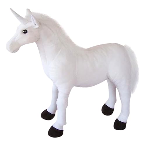 Image of Tickles Magical Unicorn Soft Stuffed Plush Animal Toy for Kids Boys & Girls Birthday Gift (Size: 40 cm, Color: White)