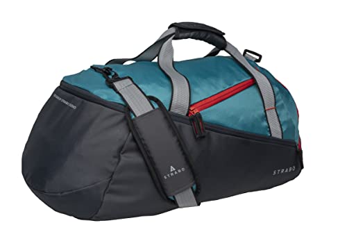 Image of Strabo Rugby Travel Duffel Bag - Colour Teal Water Resistant