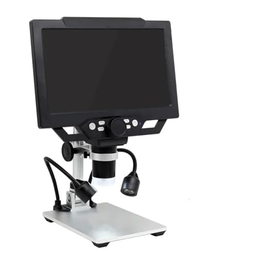 Microscope 1600X 9-Inch HD Digital Microscope for Soldering Repair Magnification Digital Electronic Microscope with LED Light Illumination