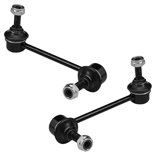 Image of Detroit Axle - Rear 4pc Shock Absorbers Kit for 14-18 Jeep Cherokee, 2 Sway Bars 2 Shock Absorbers 2014 2015 2016 2017 2018 Replacement