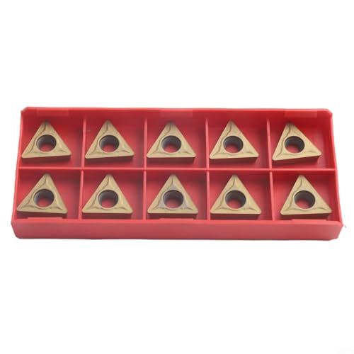 Insertos de carburo TCMT16T308 10 piezas para torneado CNC miniatura 1