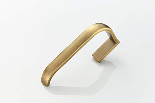 Antique Brass Wall Mounted Towel Rack with Brushed Finish for Bathroom Solid Gold Towel Ring Holder Bathroom Accessoriesen