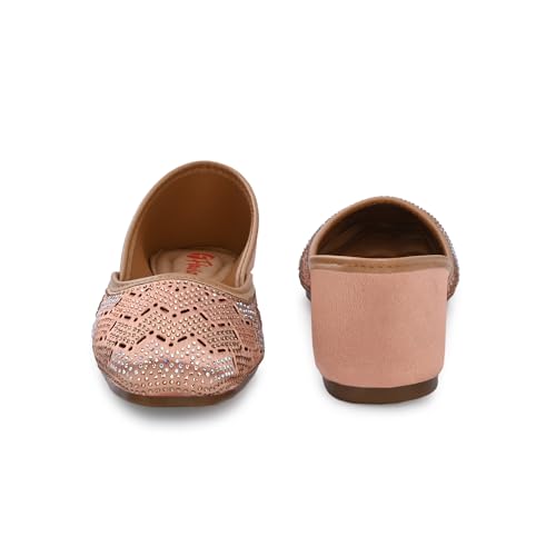 Image of Flavia Womens Flv07 Ballet Flat | Ethnic Shoes | Wedding Footwear | Fashionably Stylish for Everyday wear