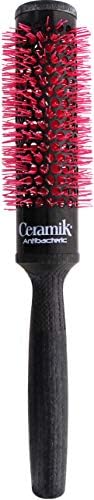 TEK - Professional Line - Roll Brush with Ceramic Oxygen Treated tube, for Medium Long Hair - diameter 30mm