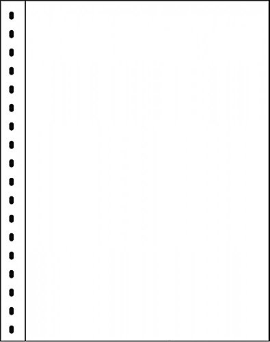 Gaines de protection transparentes perforées Lindner 8805-18/1 pour classeur