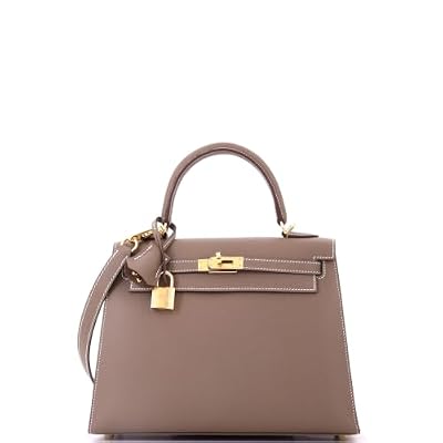 Hermès, Pre-Loved Kelly Handbag 25, Etoupe