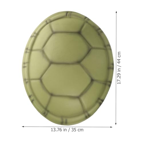 Set 4 piezas caparazones tortuga para disfraz niños miniatura 2