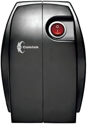 Estabilizador Coletek Bem Ligado ES-500VA-BM, Preto,Tensão nominal de entrada 115/220V, bivolt, Tensão nominal de saída mono 