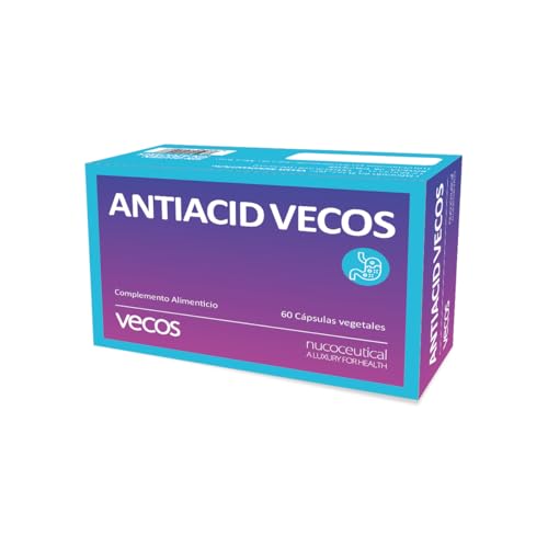 Antiácido Natural con Alginato de Sodio - Alivio Rápido de Reflujo, Acidez y Ardor - 60 Cápsulas Vegetales Sin Químicos - Digestión Confortable