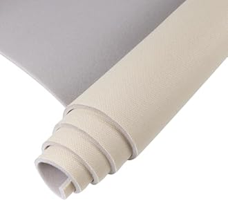 Auto Headliner Fabric Mesh Type 60inx144in with Foam Backing Interior Replacement Headliner Material, for All Vehicles RV Boat Home Roof Upholstery Fabric, Beige