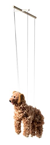 Artisan Owl Golden Retriever Marionette Puppet thumb #3