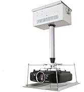 CGOLDENWALL 39" Ultra-Thin Hidden Projector Lift Motorized Projector Mount Adjustable, 44lbs Max Load, Remote Control, 18.9 * 18.9" Baseplate Customizable (Running Distance: 100cm/ 39.37 - View #7