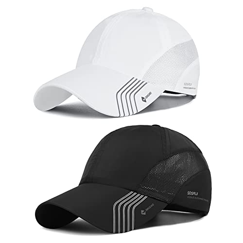 TAGVO Gorra de Béisbol para Hombre Mujeres, Casual Sombrero de Sol Estilo Polo clásico Deportivo, Sombrero de Malla de Verano para el Sol Gorra de Beisbol Respirable,Gorra Trail Running Senderismo
