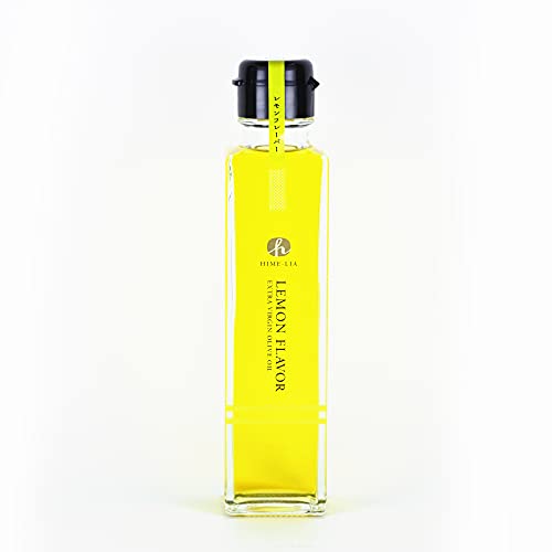 HIME-LIA レモンフレーバーエクストラバージンオリーブオイル137g ほだか村 冷凍オリーブ果実と瀬戸内レモンの皮を一緒に搾る独自製法 果皮の爽やかさを思わせる、すっきりとみずみずしい香りで料理をグレードアップ