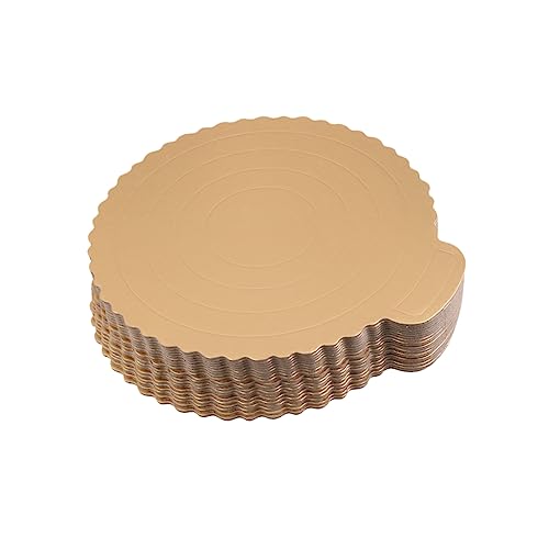 COLLBATH 20pcs Cake Circles Round Cake Board for Decorating and Serving Desserts for Birthdays Weddings Parties and Culinary Treats