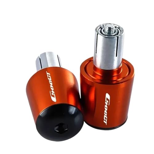 �o�C �σo�[�G���h �̂��߂� C400GT 2019 2020 �I�[�g�o�C�n���h���o�[ �n���h���o�[�O���b�v�L���b�v �G���h�n���h�� �v���O�L���b�v �I�[�g�o�C�O���b�v�G���h�L���b�v(Orange)
