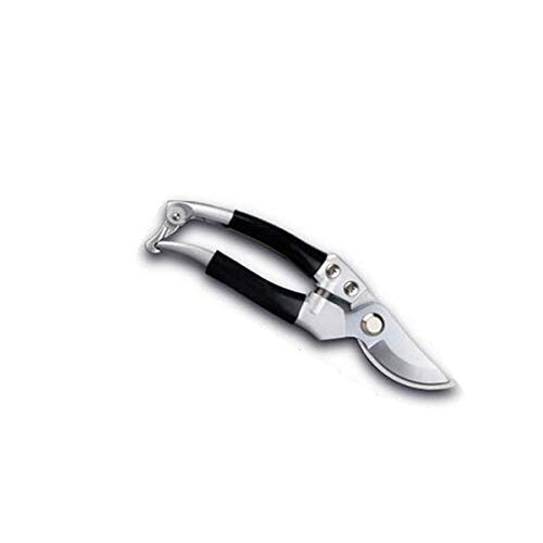 WEIGENG Trimming Scissors,Metal Pruning Shears, Pruning, Gardening Hand Tools, Easy Branch Cutting, Suitable For All Kinds Of Gardening Pruning,Black, Red, Silver Very convenient and safe garden sci