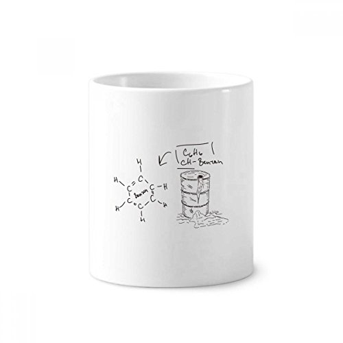 Tasse Benzène chimie en céramique multifonction et pot à crayons original