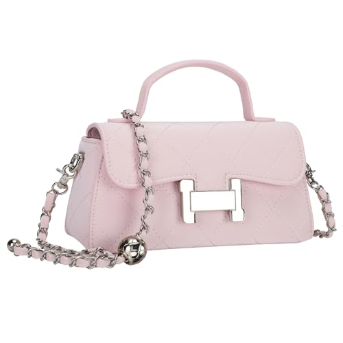Small Crossbody Bag for Women, Purses for Women, Quilted Shoulder Bag with Pocket, Handbags with Removable Chain2