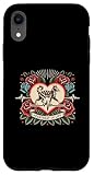 Photo Gallery custodia per iphone xr gatto battito cuore tatuaggio retro rose amante animali gatti mamma gatto papà Photo Gallery custodia per iphone xr gatto battito cuore tatuaggio retro rose amante animali gatti mamma gatto papà