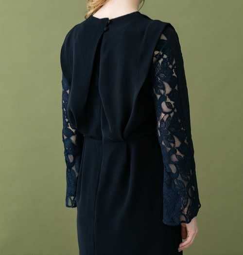 Amazon.co.jp: ユナイテッドトウキョウ レーススリーブワンピース 2  