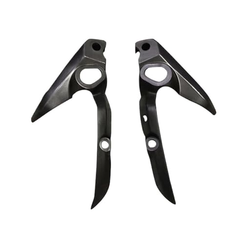 Déflecteur d'aileron avant moto MT-07 et FZ-07 | Carénage de phare et clignotant latéral noir