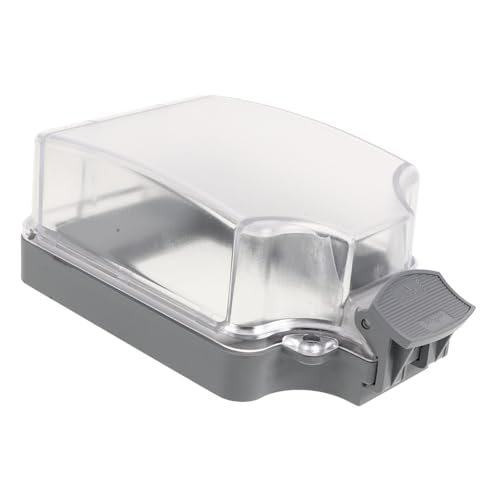 STOBAZA Weatherproof Electrical Outlet Outdoor Receptacle Box Waterproof Socket Box Splash Proof Cover Outdoor Power