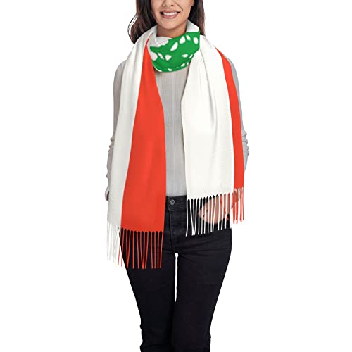 TZT American flag Scarf For Women and Men Winter Warm Scarves Large Shawl Wrap Shawl Gifts