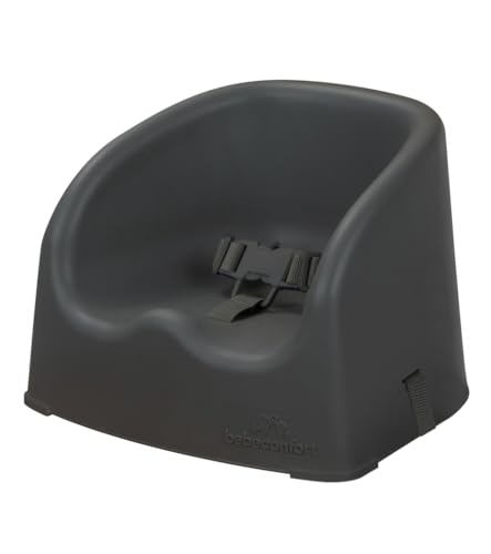 Bebeconfort Essential Booster, Réhausseur de chaise bébé, siège réhausseur enfant, 6 mois à 3 ans, jusqu’à 15 kg, Graphite