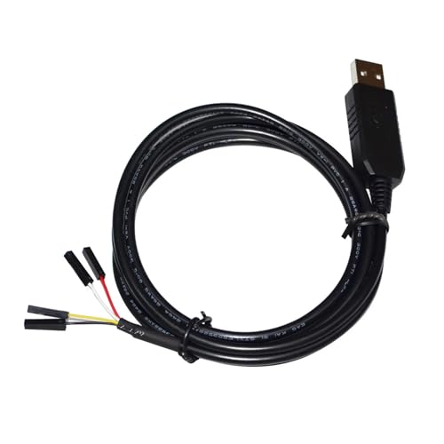 YƗp F1T`D2I FT232RL USB UART TTL 5V 3V3  4PIN fobO DP-NT Wp[ _E[h P[u TTL-232R-5V TTL-232R-3V3 VCC GND TXD RXD(3.6m,TTL 3